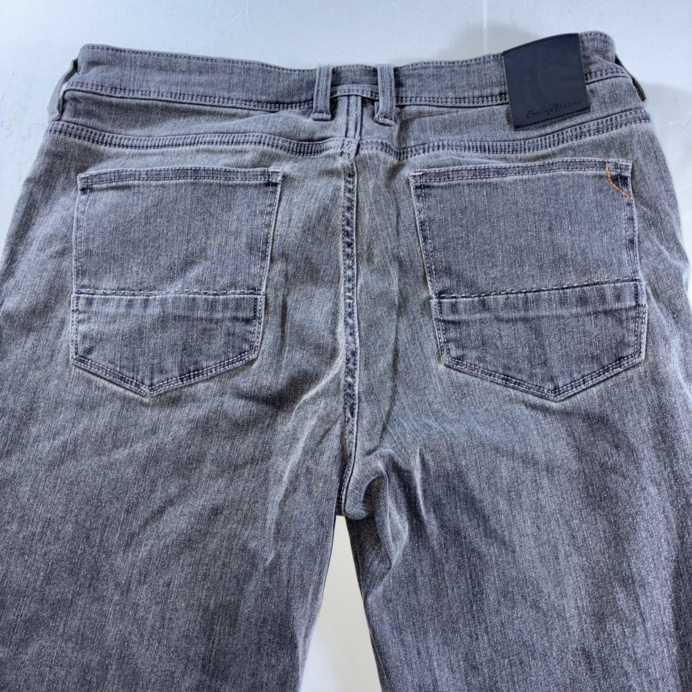 Tommy Bahama Indigo Palms Light Weight Stretch Tapered Jeans Men's 34x34 Gray - Picture 13 of 16